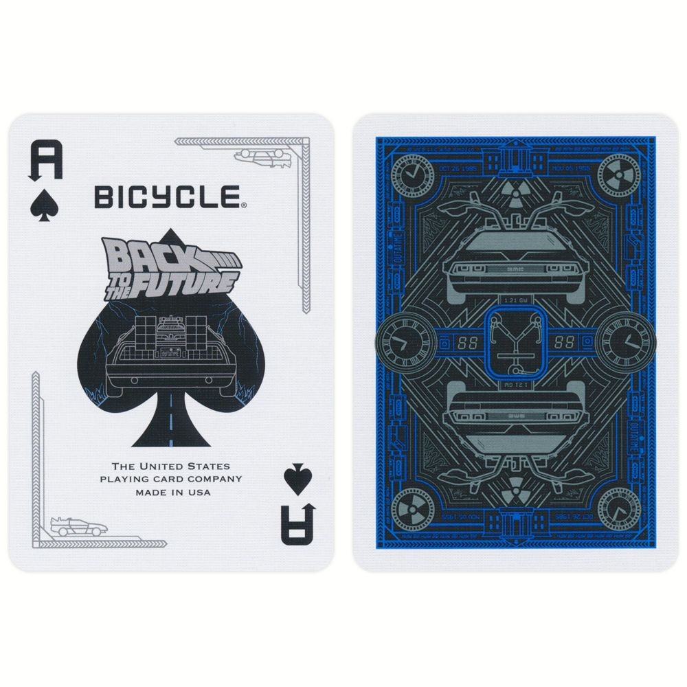 Bicycle BTTF Deck - Back To The Future Playing Cards Deck
