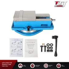 4Inch Lockdown Vise Precision CNC Milling Machine Bench Clamp Vice With Base New