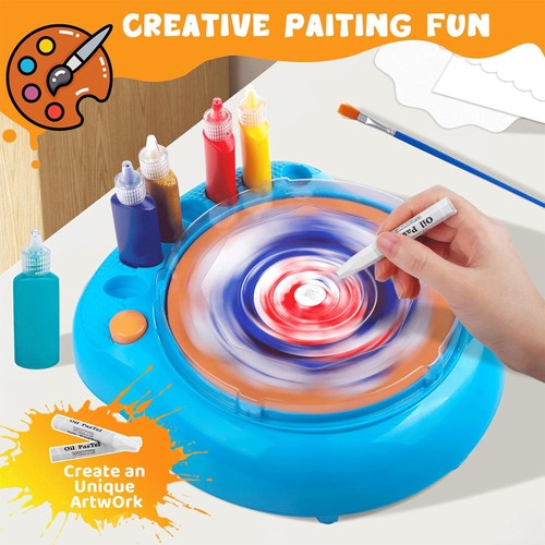 2025 Rotary Art Machine Set Arts Crafts Creative Art Materials Gifts - Picture 7 of 17