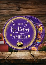 Image of Cadbury Heroes Tub Personalised Label | Celebration labels | Stickers