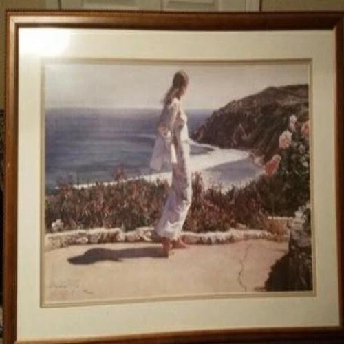 "Beyond the Path" Steve Hanks Edición Aniversario De Colección Enmarcado #57/1650 Certificado de Autenticidad Foto 3 de 3