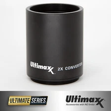 ULTIMAXX 2X Teleconverter for 500mm 800mm & 650-1300mm T-Mount Lenses Brand New