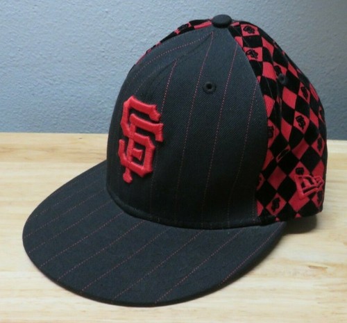 Red Diamond Pattern Hat Red 59Fifty 