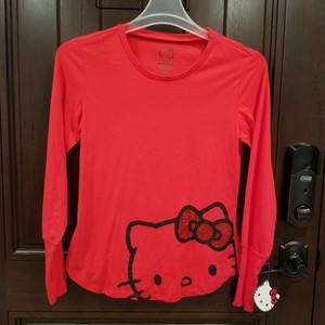 red hello kitty shirt