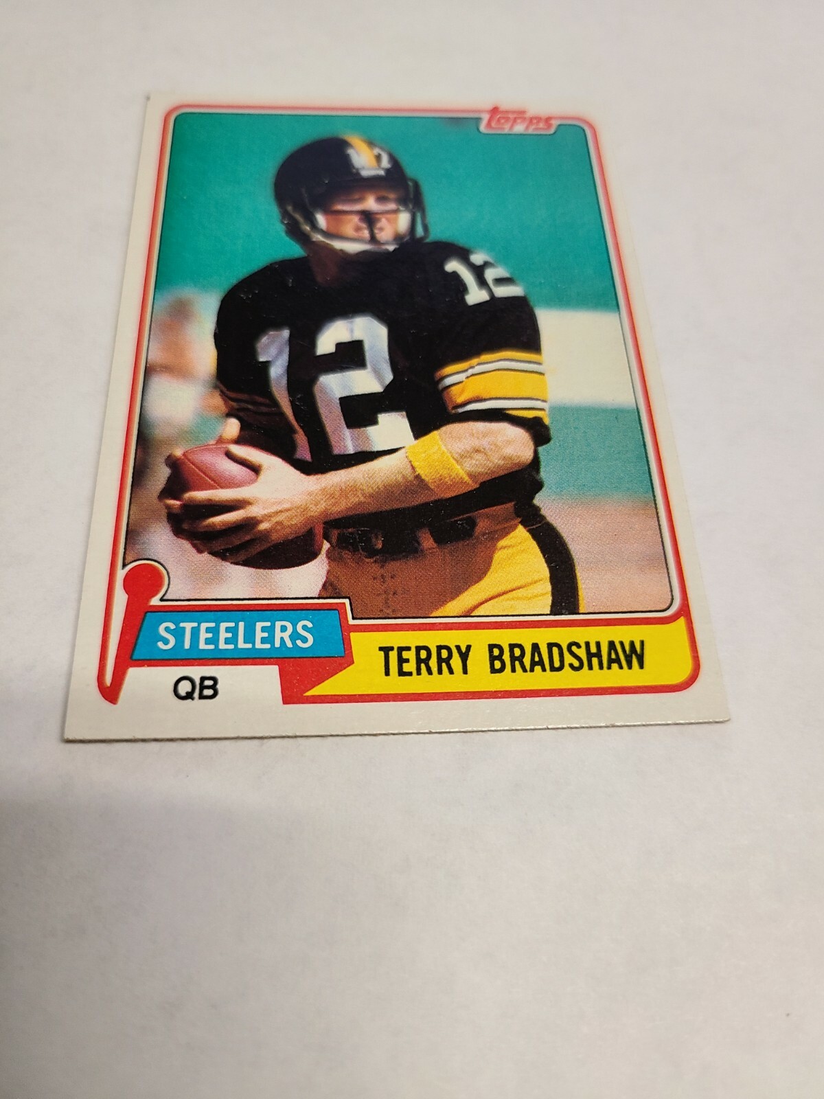 1981 Topps #375 Terry Bradshaw PITTSBURGH STEELERS | eBay