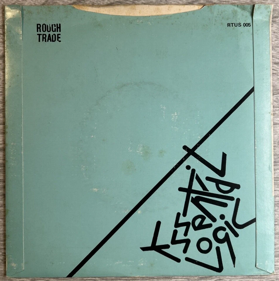 ESSENTIAL LOGIC "Music Is A Better Noise" 1980 7" Single Rough Trade – RTUS005 - Image 2 of 4