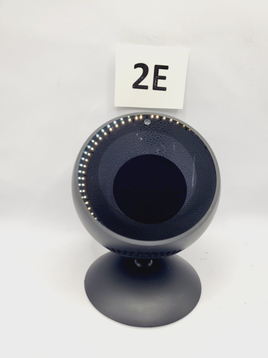 第1世代 エコースポット VN94DQ ブラック スタンド付き Alexa Amazon | Echo Spot（2024年発売）- スマートアラームクロック
