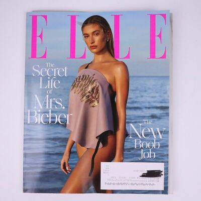 Elle Magazine Secret Life Of Mrs. Bieber March 2020