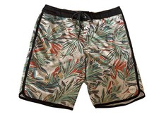 ONeill Cruzers Men  s Floral Board Shorts Hawaiian Abstract Size 32 Read 