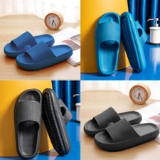 US Durable Cozy Pillow Slides Anti-Slip Sandals Ultra Soft Slipper Outdoor Shoe