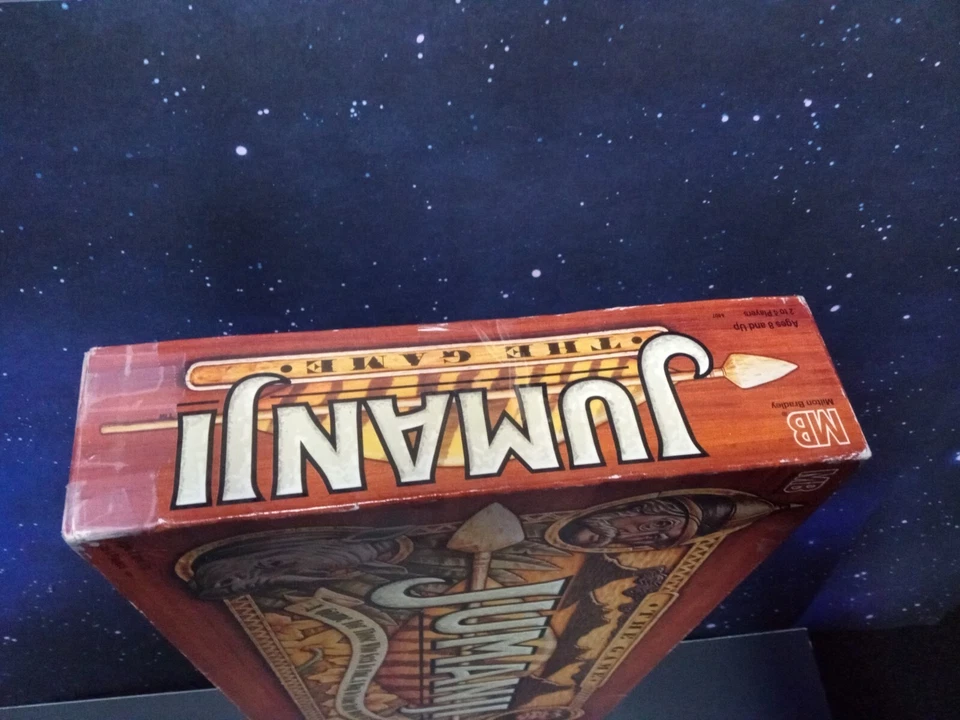 Vintage 1995 Milton Bradley Jumanji Board Game - Complete - Image 3 of 4