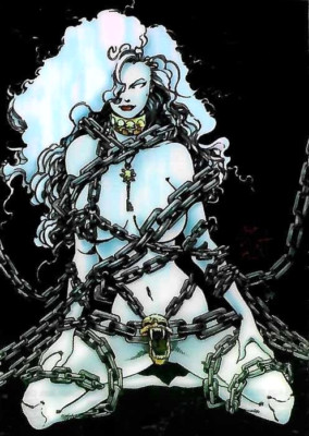 TCS 237 Lady Death 2  Clearchrome Chase Trading Card  C3