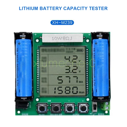 Lithium Battery 18650 Capacity Tester Module Digital Measurement High Precision