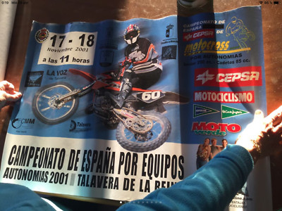 Posters Motocross Talavera de la Reina, Campeonato del mundo. Cerro Negro