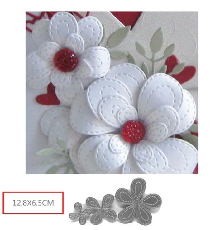 Plant Series Flower And Leaf Paper Art Designs Pattern Metal Cutting Die Stencil For DIY Scrapbooking Album Photo Embossing Paper Card Craft Decor – Buy The Best Products In The Online - Foto 4