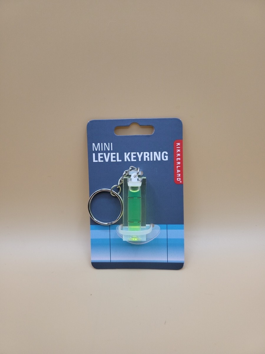 New Kikkerland Mini Level Keyring