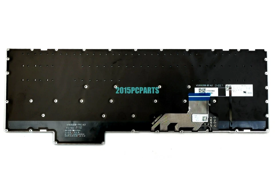 Nuevo para Lenovo Legion S7-15ACH6 S7-15ARH5 S7-15IMH5 Teclado Retroiluminado EE. UU. Foto 3 de 3