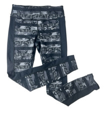 NIKE Dri-Fit Women's Med Clash Epic Lux Black/Gray Camo Leggings 686032-021