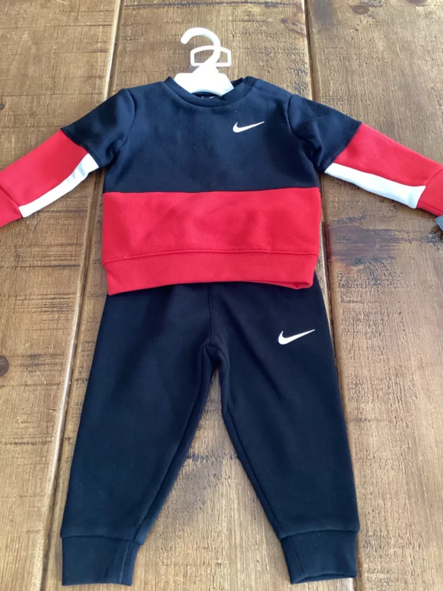 Nike colour top block tracksuit blue