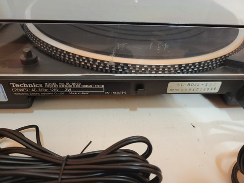 Technics SL-BD22 FG Servo Automatic Turntable System - Picture 22 of 22