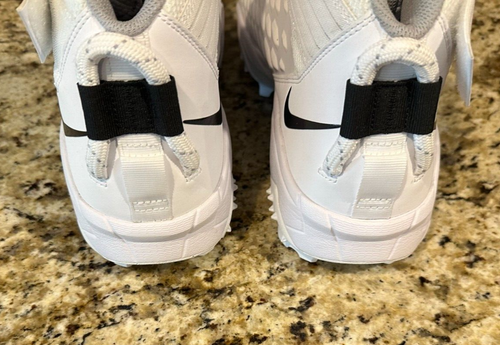 Nike Force Savage Pro 2 Shark Football Cleats White/black BV5448-101 Men's 18 - Picture 4 of 7