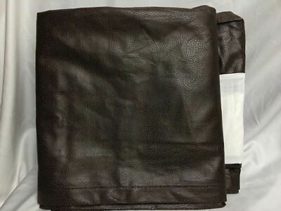 Western Rodeo STRAIGHT FULL DOUBLE Brown FAUX LEATHER BED ...