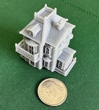 Hattie's Hotel Z Scale 1:220 Resin Printed Unpainted Model: Snugg Harbor Series