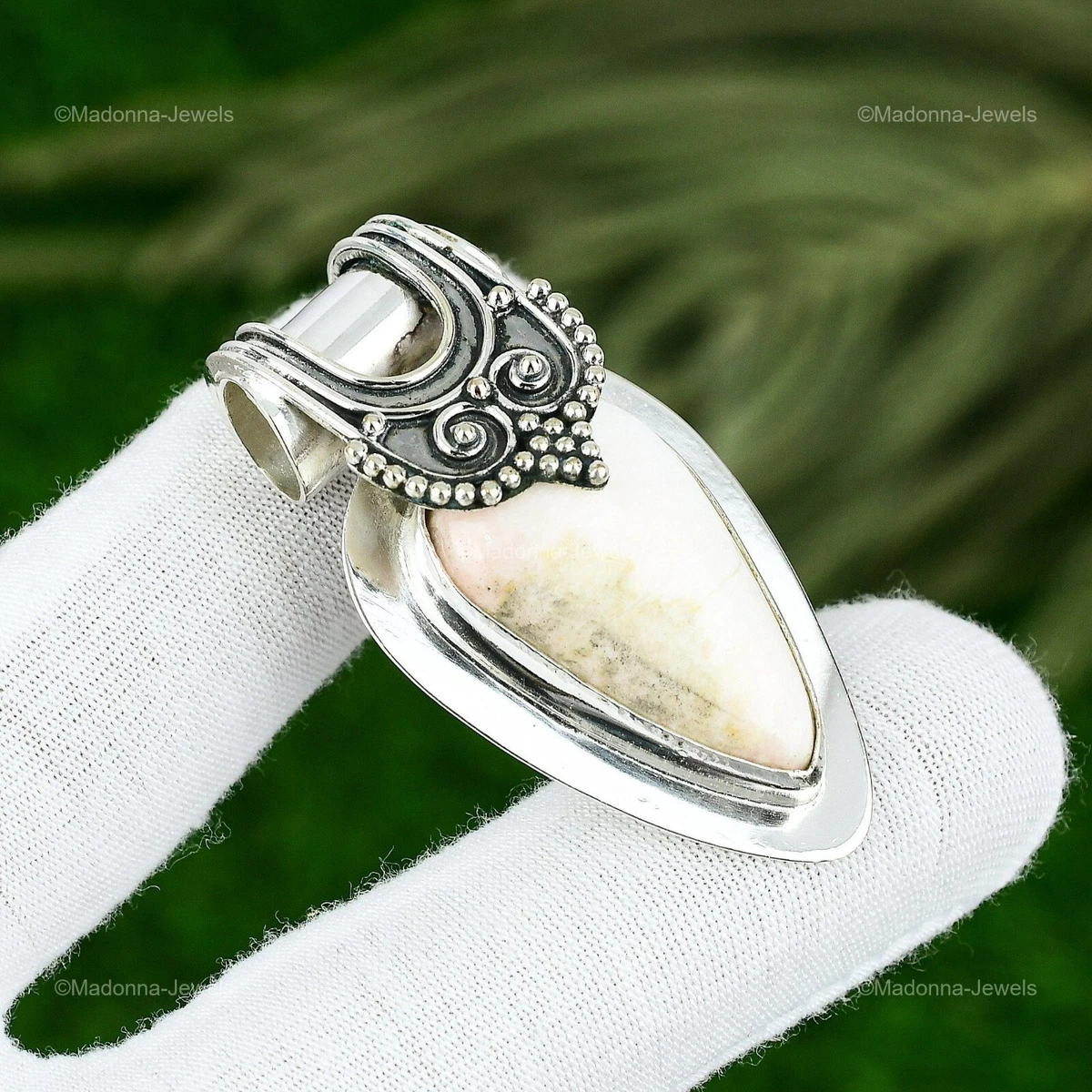 Pink opal jewelry deals