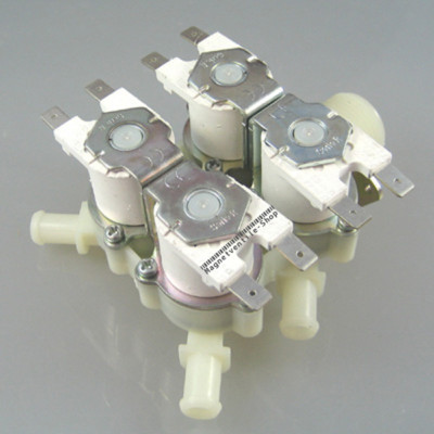 4-fach Elektro-Magnetventil 3/4'' AG NC -->10mm 12V/DC, RMV-453-NC