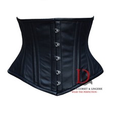 Genuine Leather Corset Steel