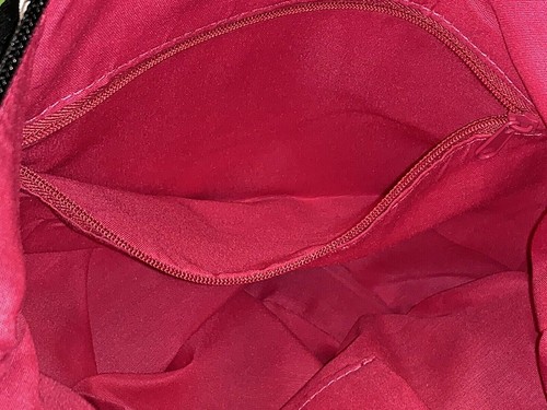 Sample Sale NYC Boutique Hobo PVC PINK/ZEBRA STUDDED ADJUSTABLE STRAP Bag *NEW* - Picture 8 of 12