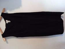 Womens Ann Taylor Wool Dress 8 Black