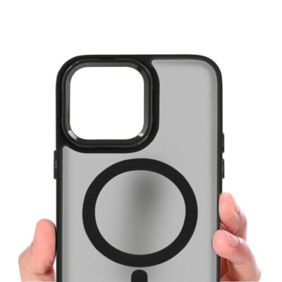 FÜR APPLE IPHONE 15 PRO MAX - MAGMAT Safe Case Etui Hülle Tasche Cover SCHWARZ