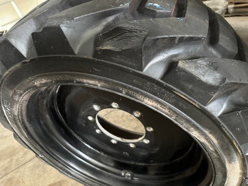 355/55D625 USED OTR FOAM FILLED TIRE / WHEEL JLG 600A, 600AJ. Set Of 4 - Picture 4 of 4