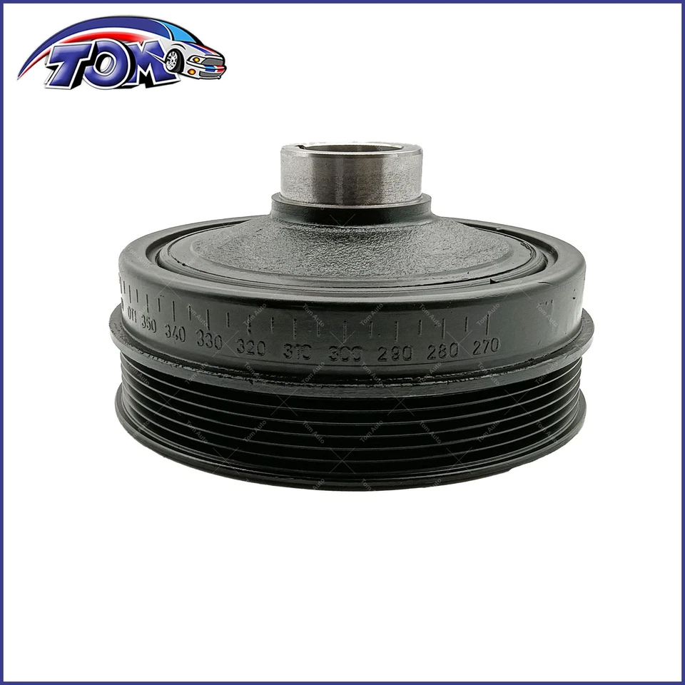 Engine Crankshaft Pulley Harmonic Balancer Fits 05-15 Mercedes-Benz ML350 Dodge - Image 2 of 4