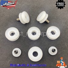For 68-72 Gm A Body Window Roller Rear Quarter Glass Kit Gto Chevelle 442 Gs 8pc