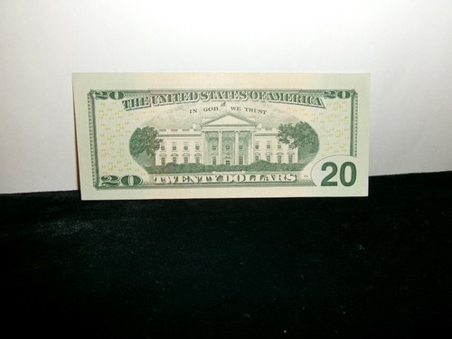2017 $20 USD Miscut & Misaligned Star Note NK 10857241* Uncirculated - Picture 3 of 4