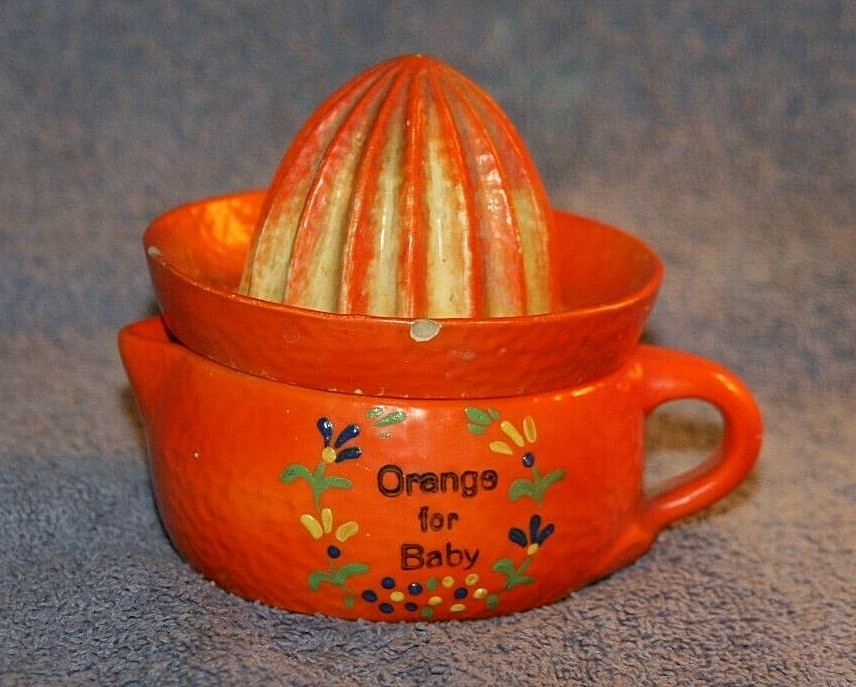 (X) ORANGE FOR BABY REAMER/JUICER MADE IN GERMANY eBay