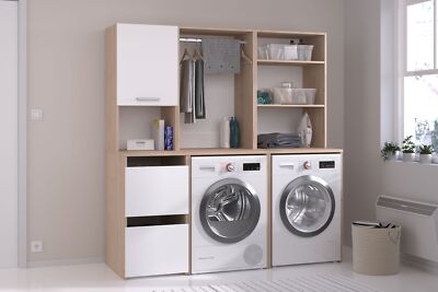 Laundry 4   Waschmaschinenschrank-Set