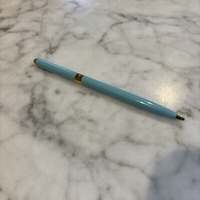Tiffany & Co. Enamel And Gold purse pen Ballpoint Pen Blue Ink