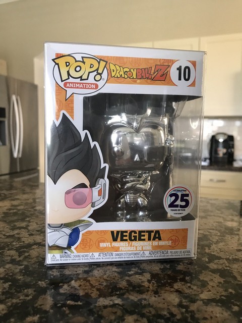 silver vegeta funko pop