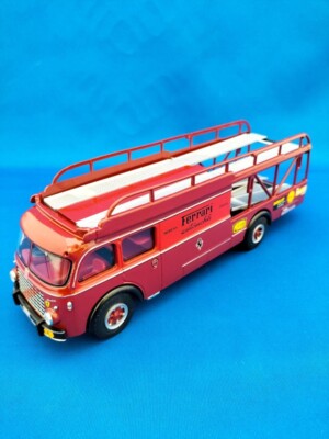 ミニカー Brumm Old Cars Ferrari Race Transporter Brumm Ferrari F1 Transporter & Ferrari 156X 3 car set 1961 Italian