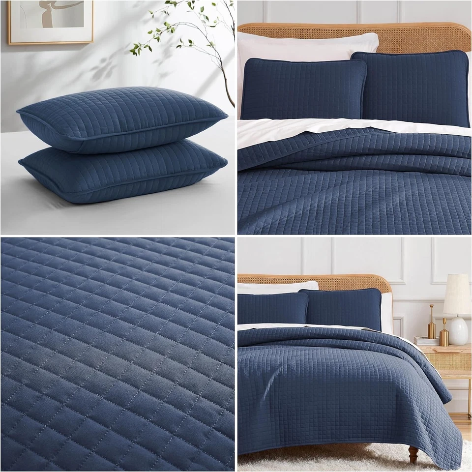 Vilano Springs, Premium Quality, Soft, Wrinkle, Fade & Stain Resistant Quilt Set - Image 4 of 4