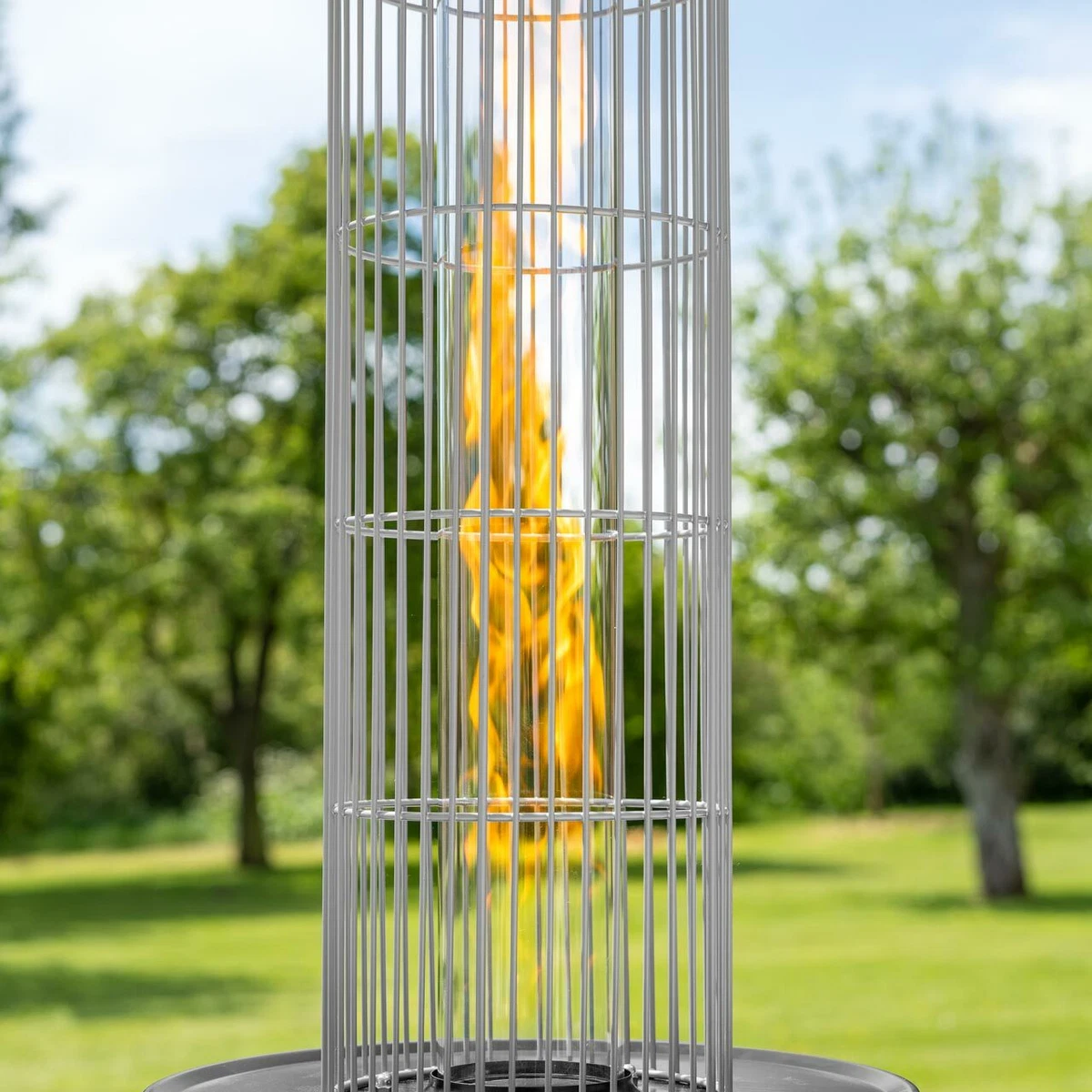 Harrier Cylinder Gas Patio Heater | OUTDOOR PATIO HEATER 13kW – Stainless  Steel | eBay