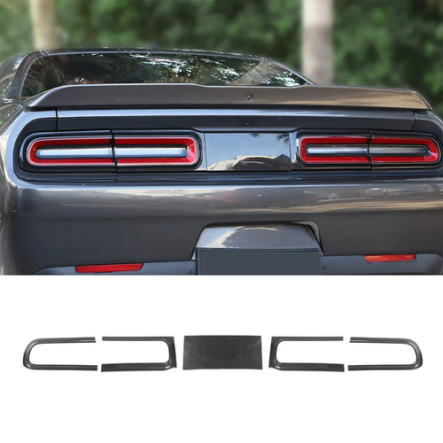 Carbon Fiber Accessories Interior Exterior Trim Decor for Dodge Challenger 2015+ - Picture 33 of 39