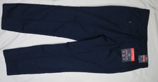 ST. JOHN'S BAY MEN PANT 32X30 SIGNATURE NAVY UNIVERSAL EASY CARE CLASSIC JCP NWT