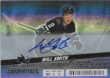 2024-25 Credentials Will Smith Debut Ticket Access Horizontal Autograph #38/99