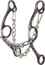 Classic Equine Sherry Cervi Diamond Long Shank Chain Gag Bit
