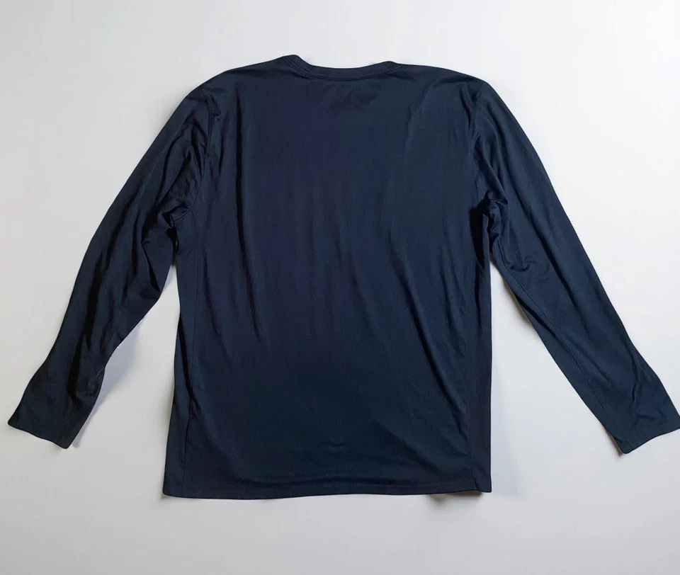 Nike Dri Fit San Antonio Spurs Warm Up T Shirt NBA Basketball Long Sleeve Large - Image 2 of 4