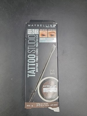 Maybelline Tattoo Studio Brow Pomade New In Packaging 378  Ash Brown